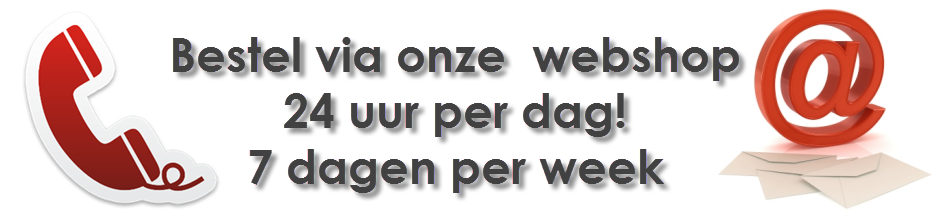 Bestel via de webshop van Bakkerij Vaags 24 uur per dag 7 dagen per week